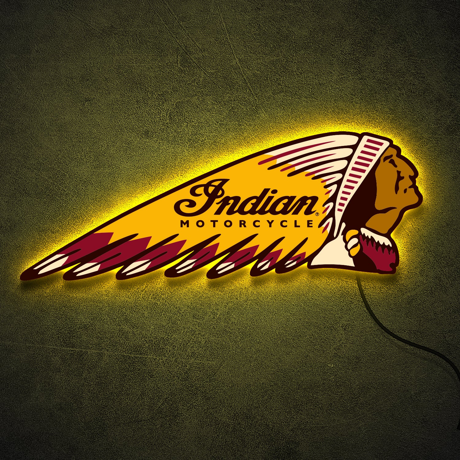 INDIAN MOTORCYCLES NEON SIGN