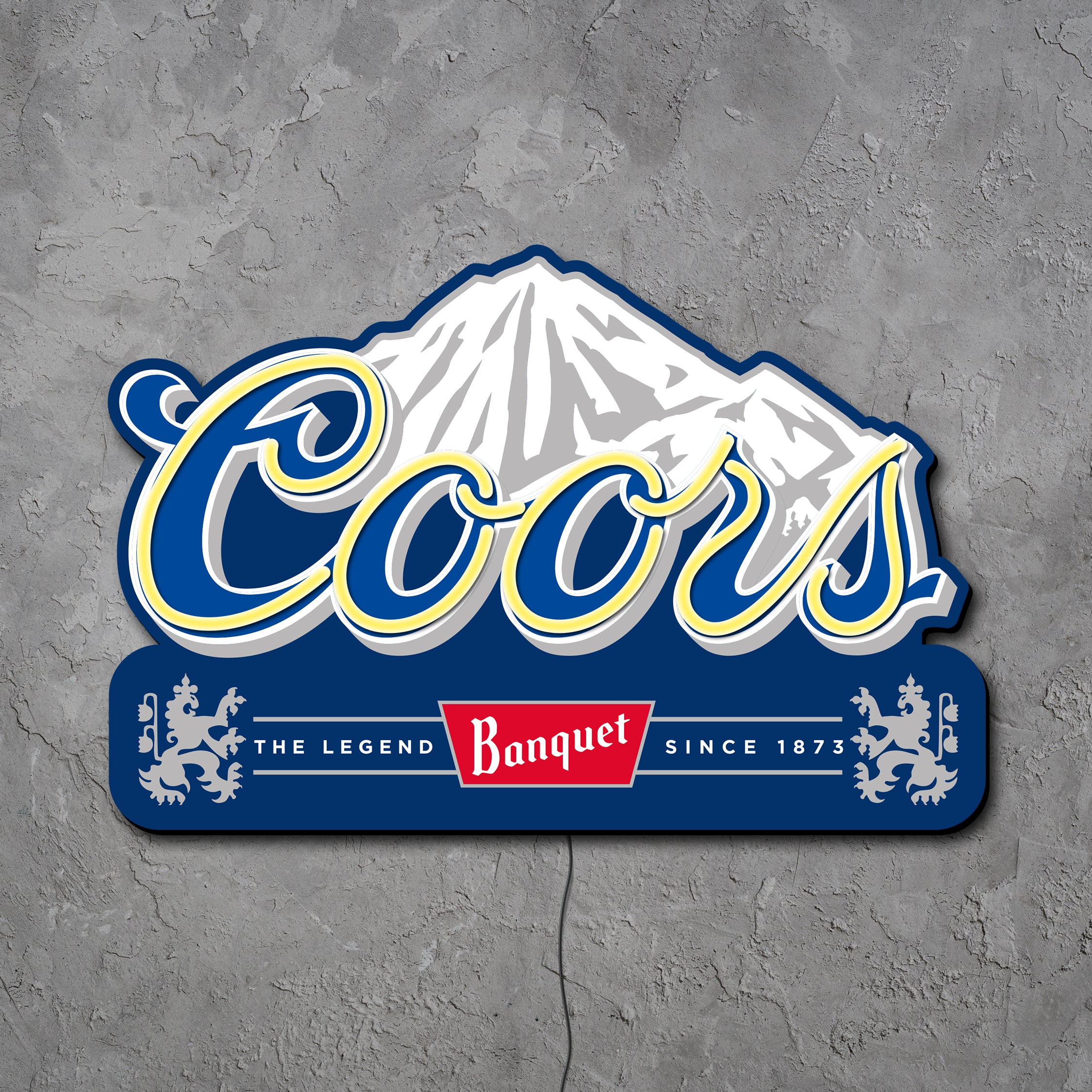 COORS LIGHT NEON SIGN