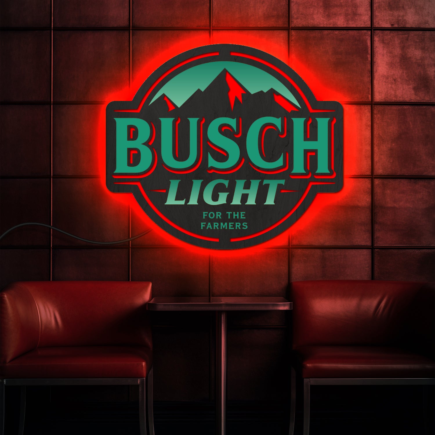 BUSH LIGHT NEON SIGN