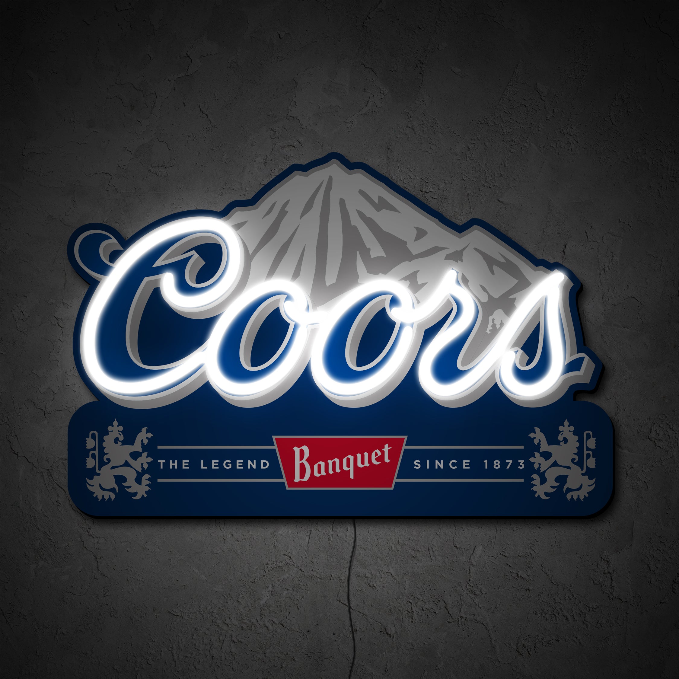 COORS LIGHT NEON SIGN