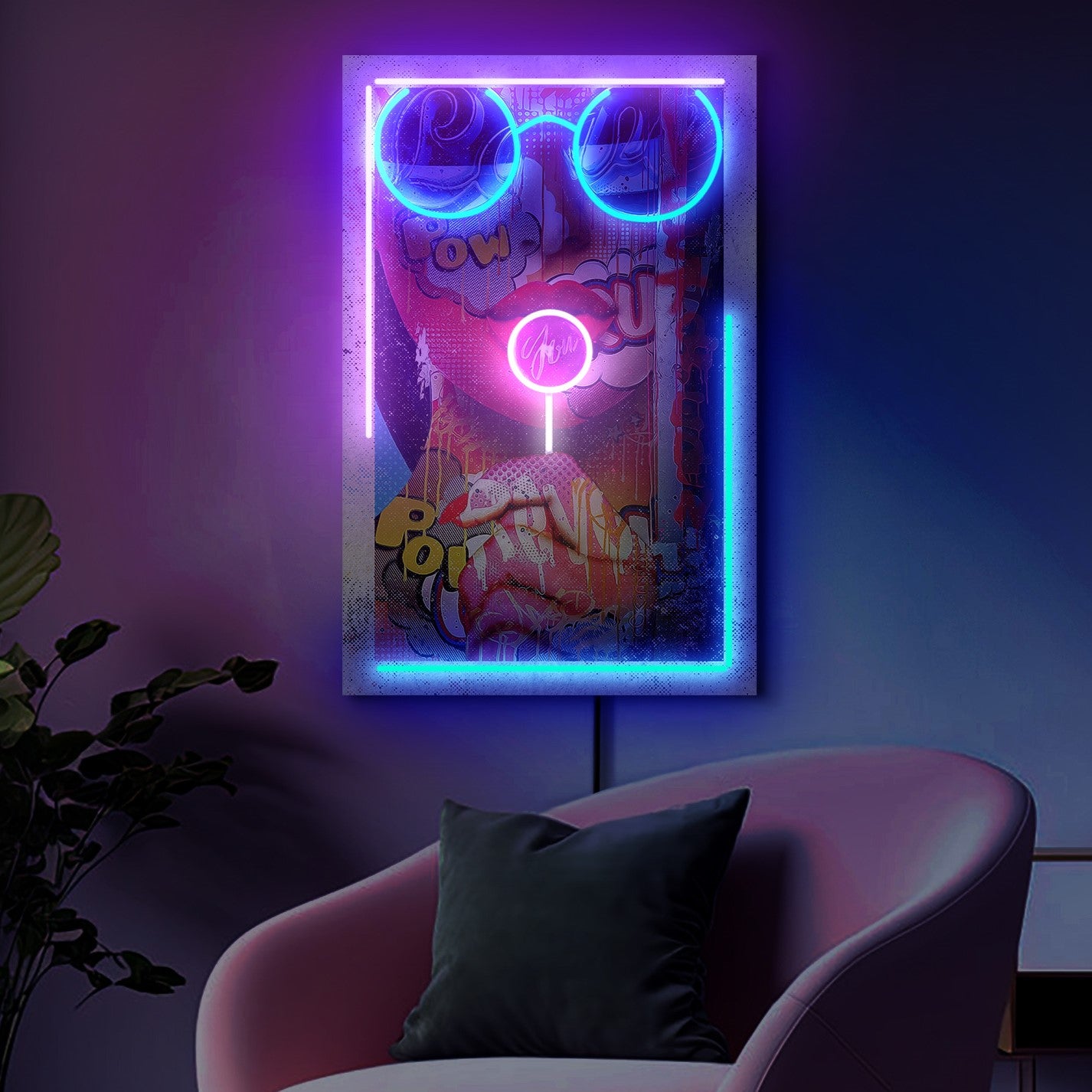 WOMAN NEON SIGN