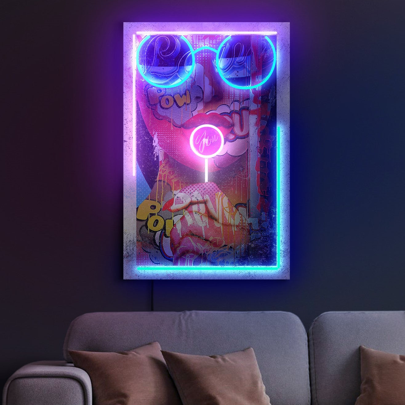 WOMAN NEON SIGN