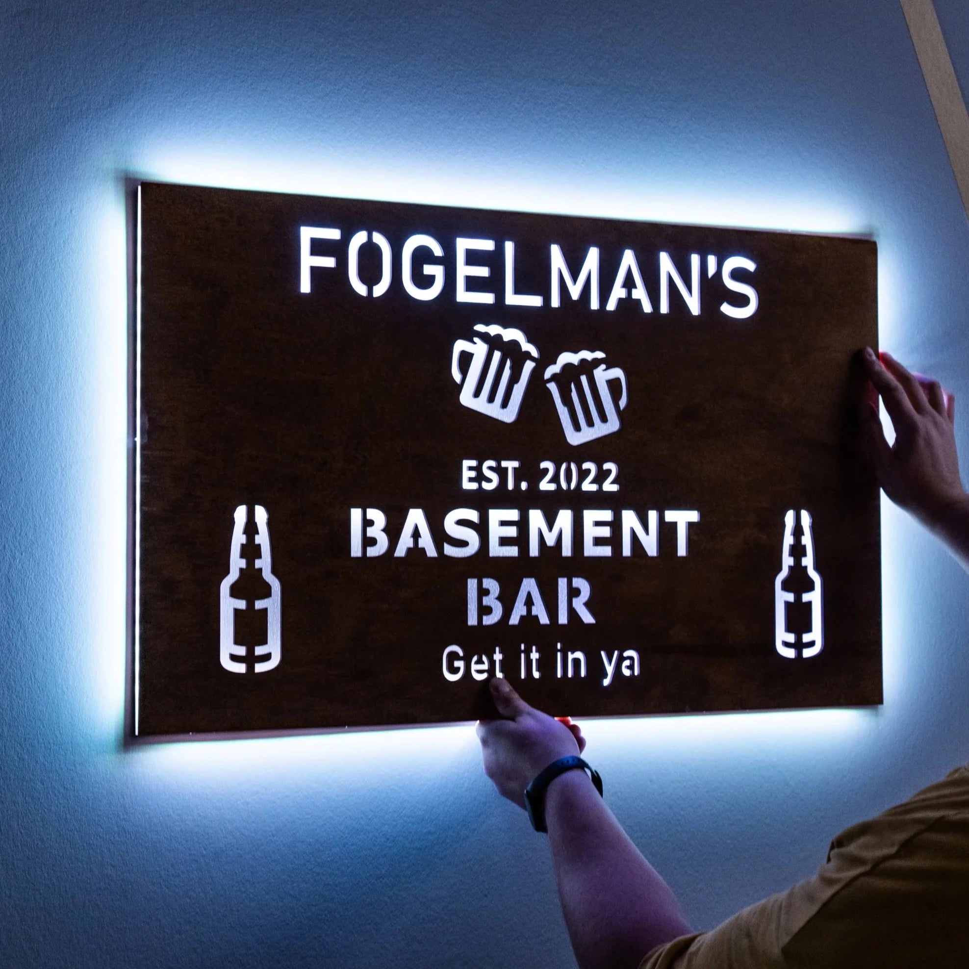 CUSTOM BAR NAME SIGN