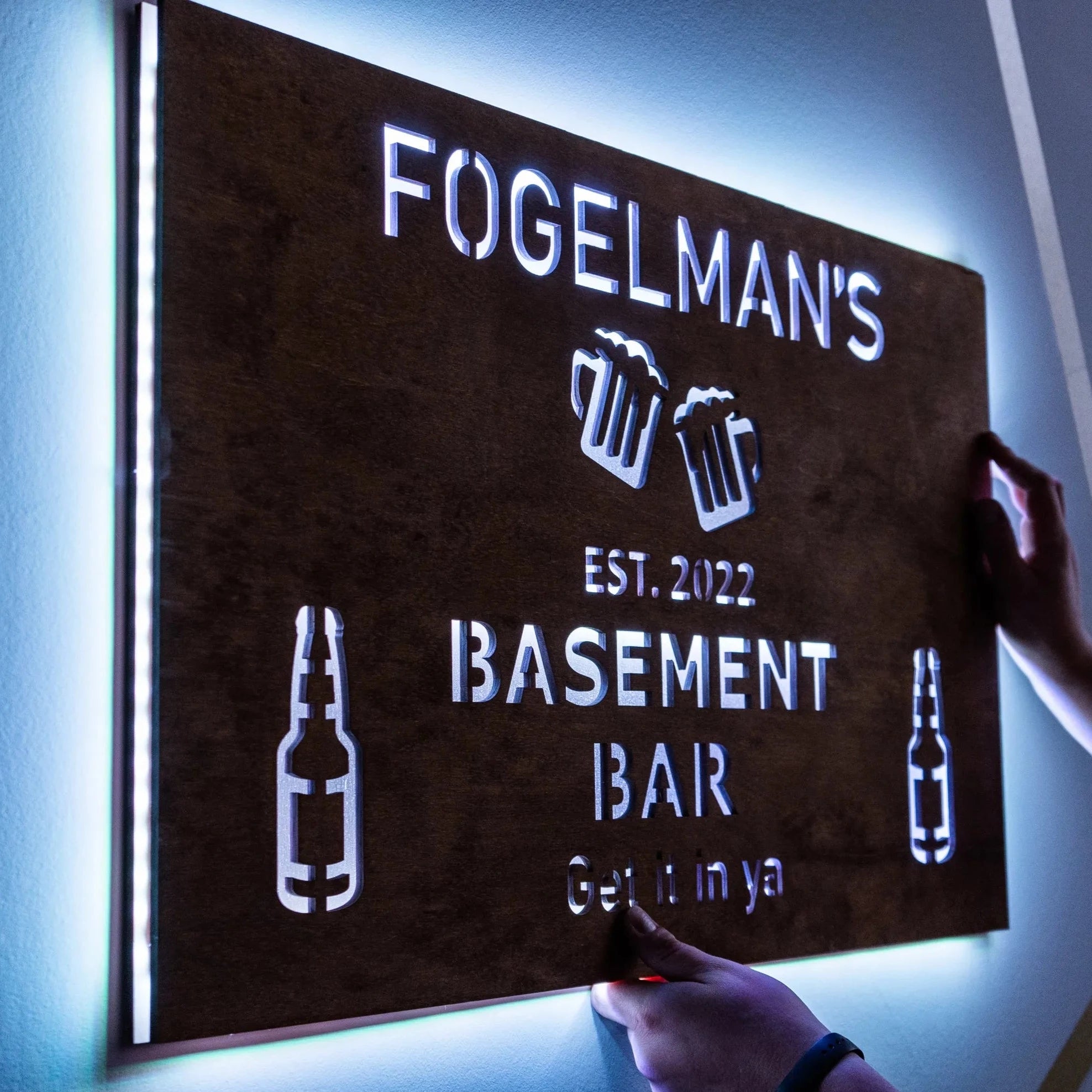 CUSTOM BAR NAME SIGN