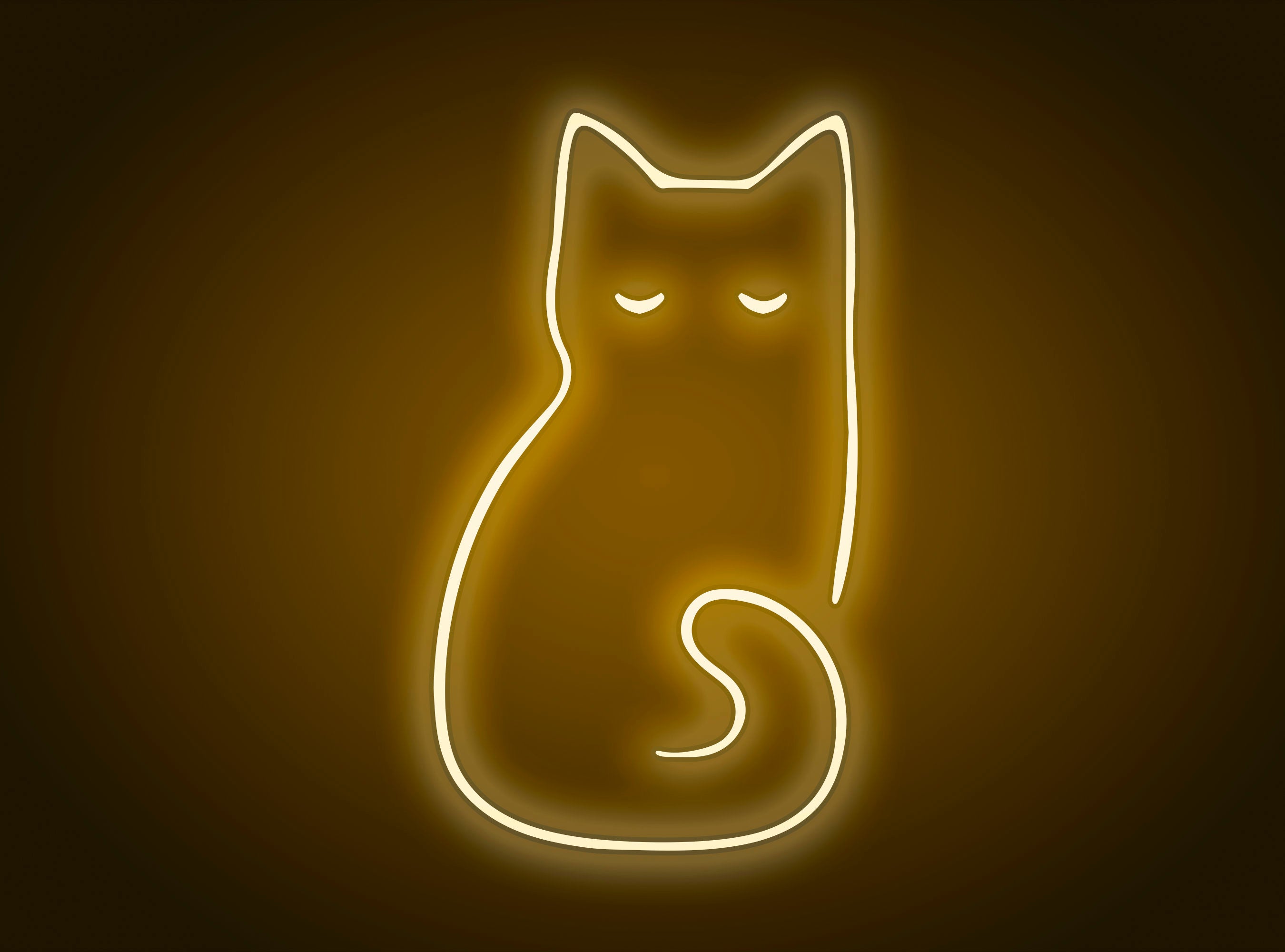 CAT NEON SIGN