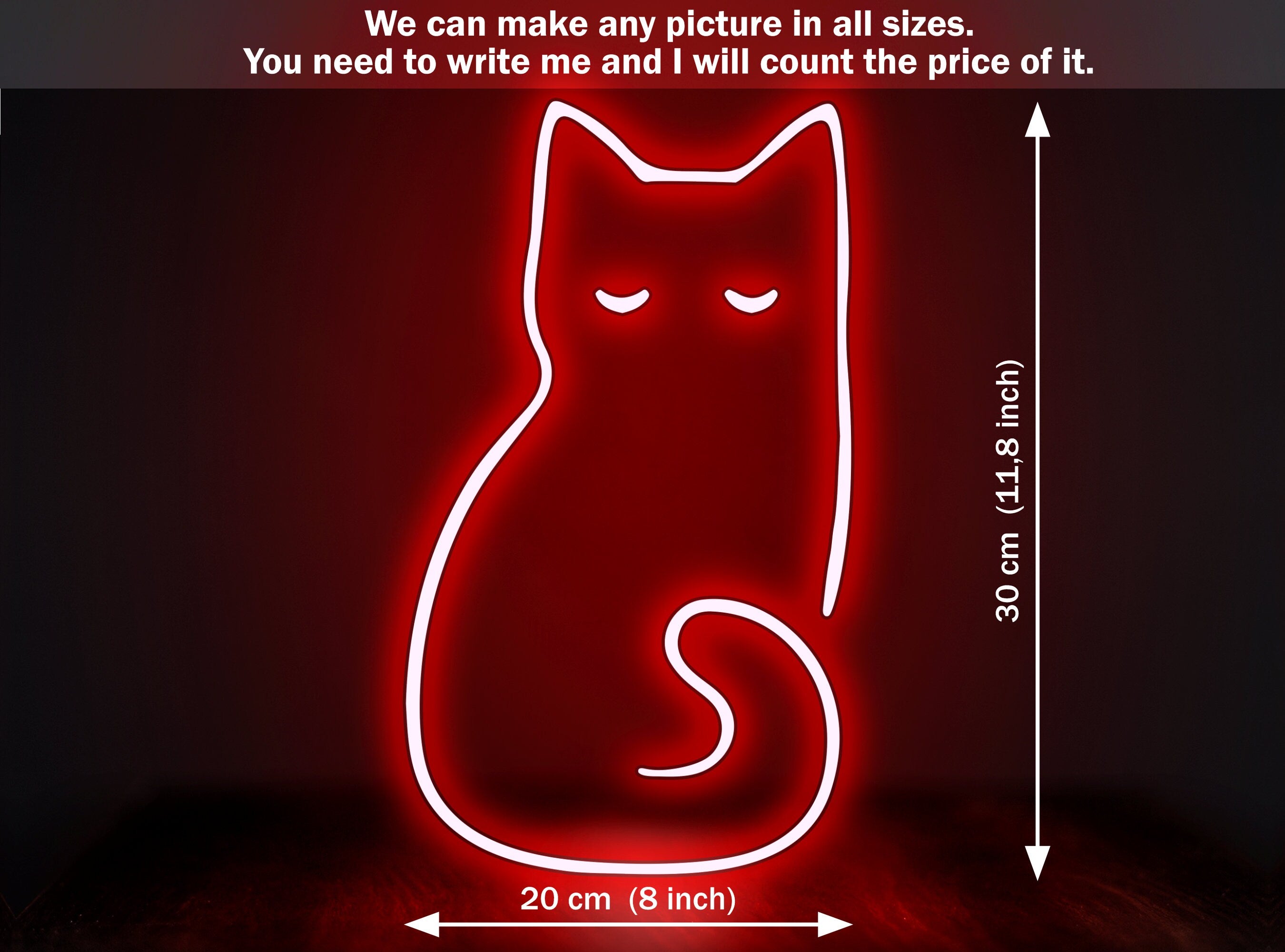 CAT NEON SIGN