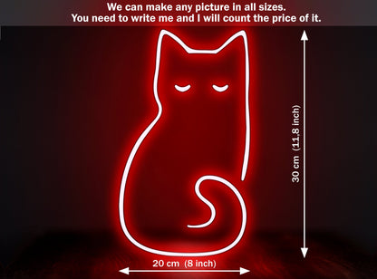 CAT NEON SIGN