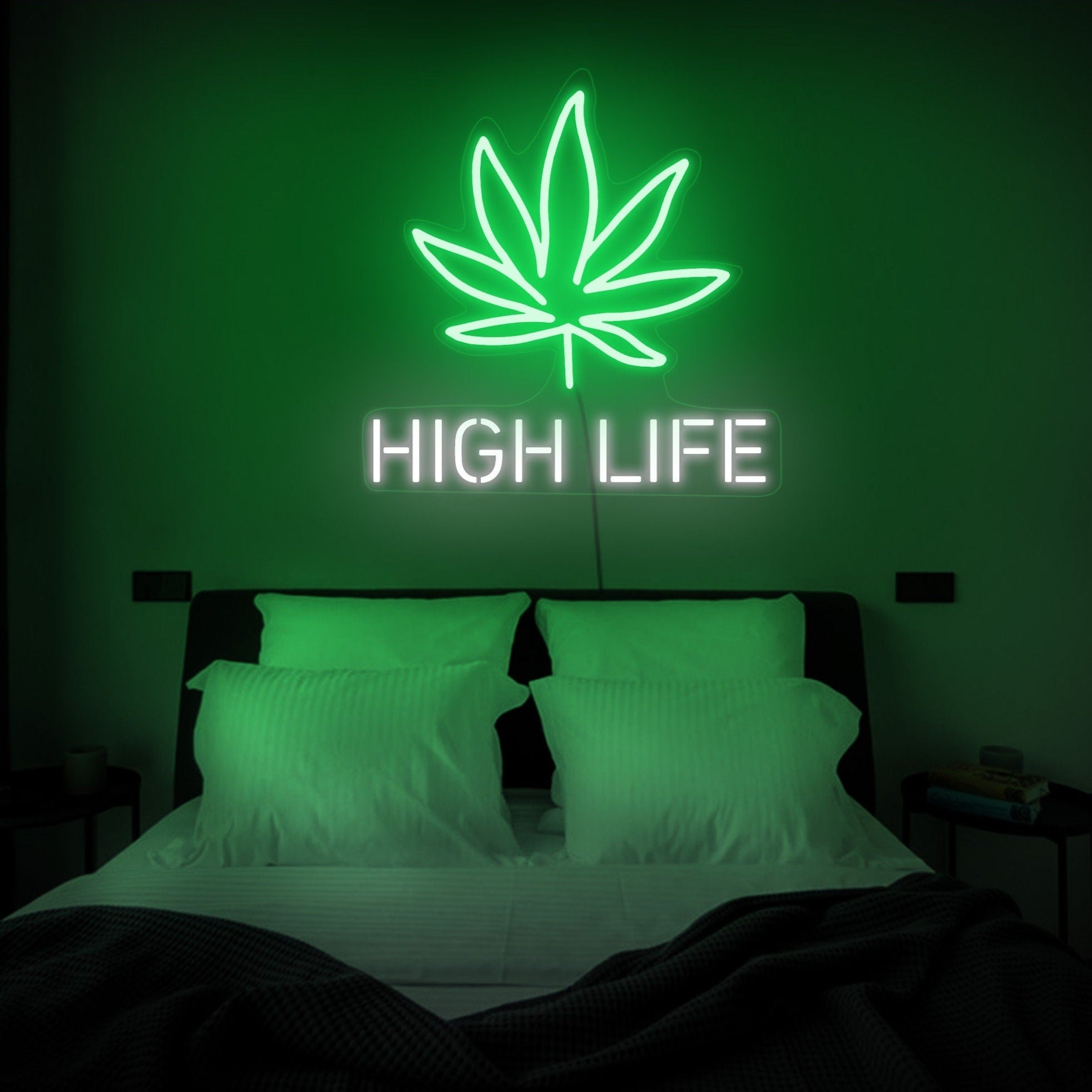 High life neon sign