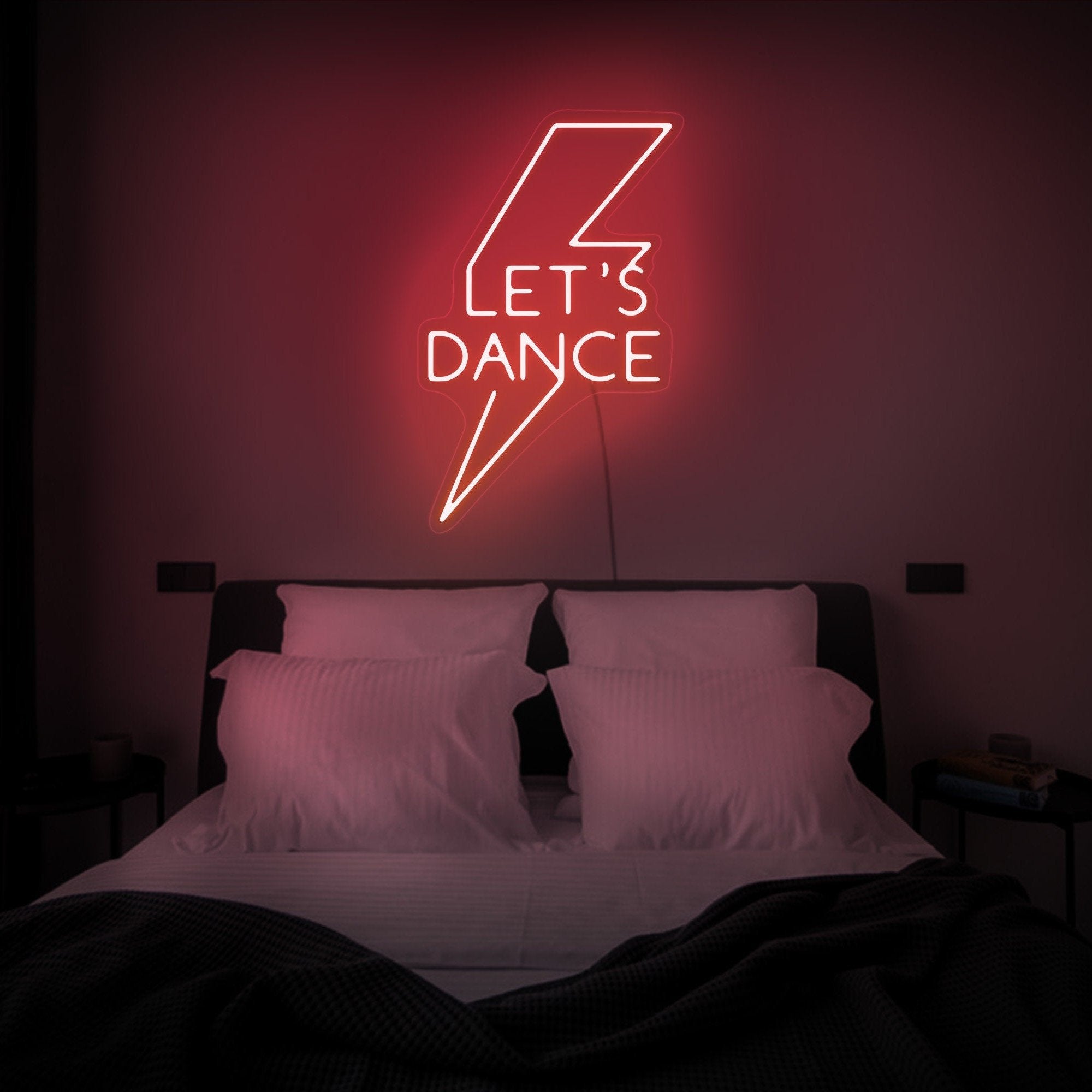 Let's dance neon sign