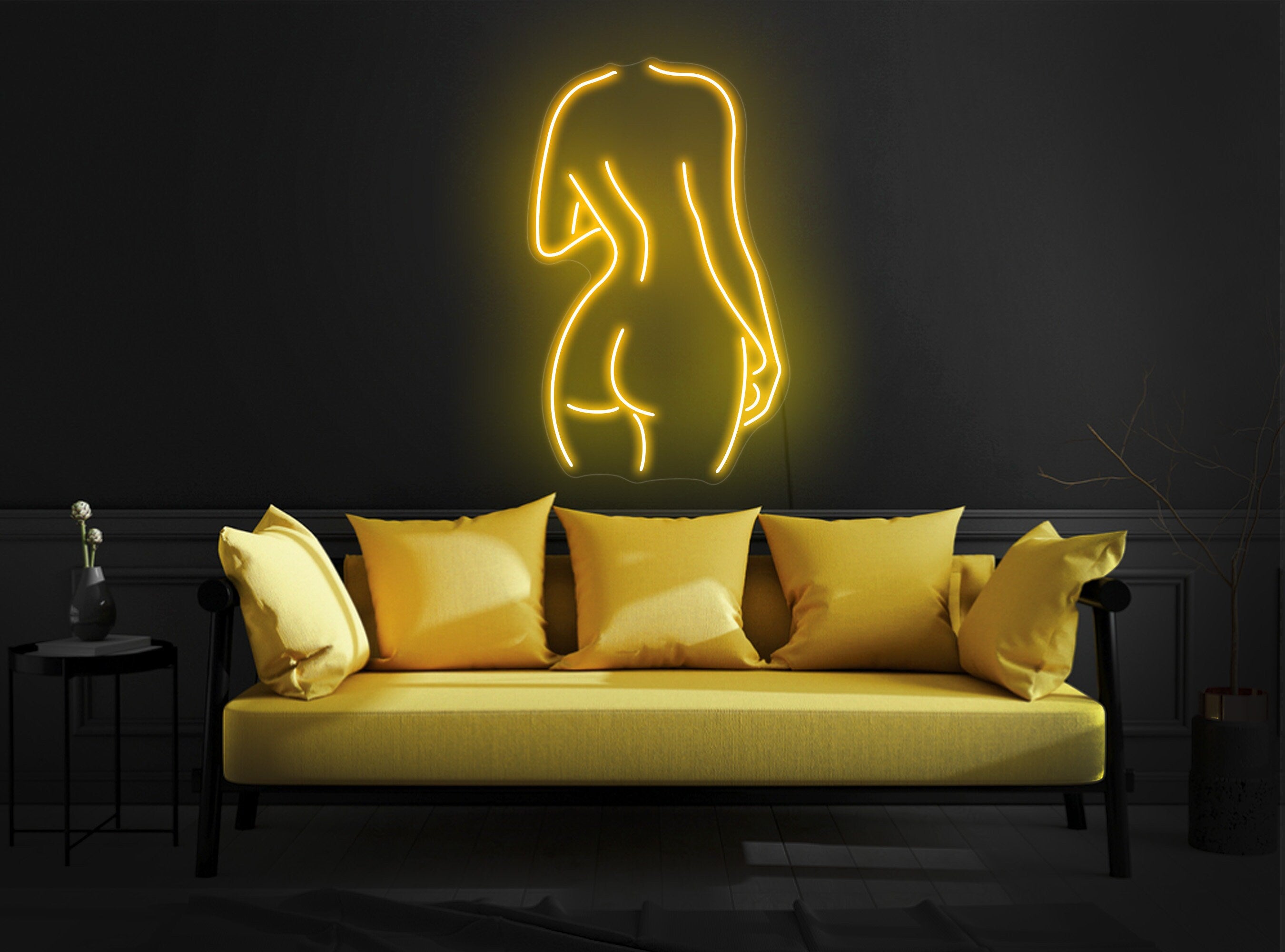 Woman Body neon sign