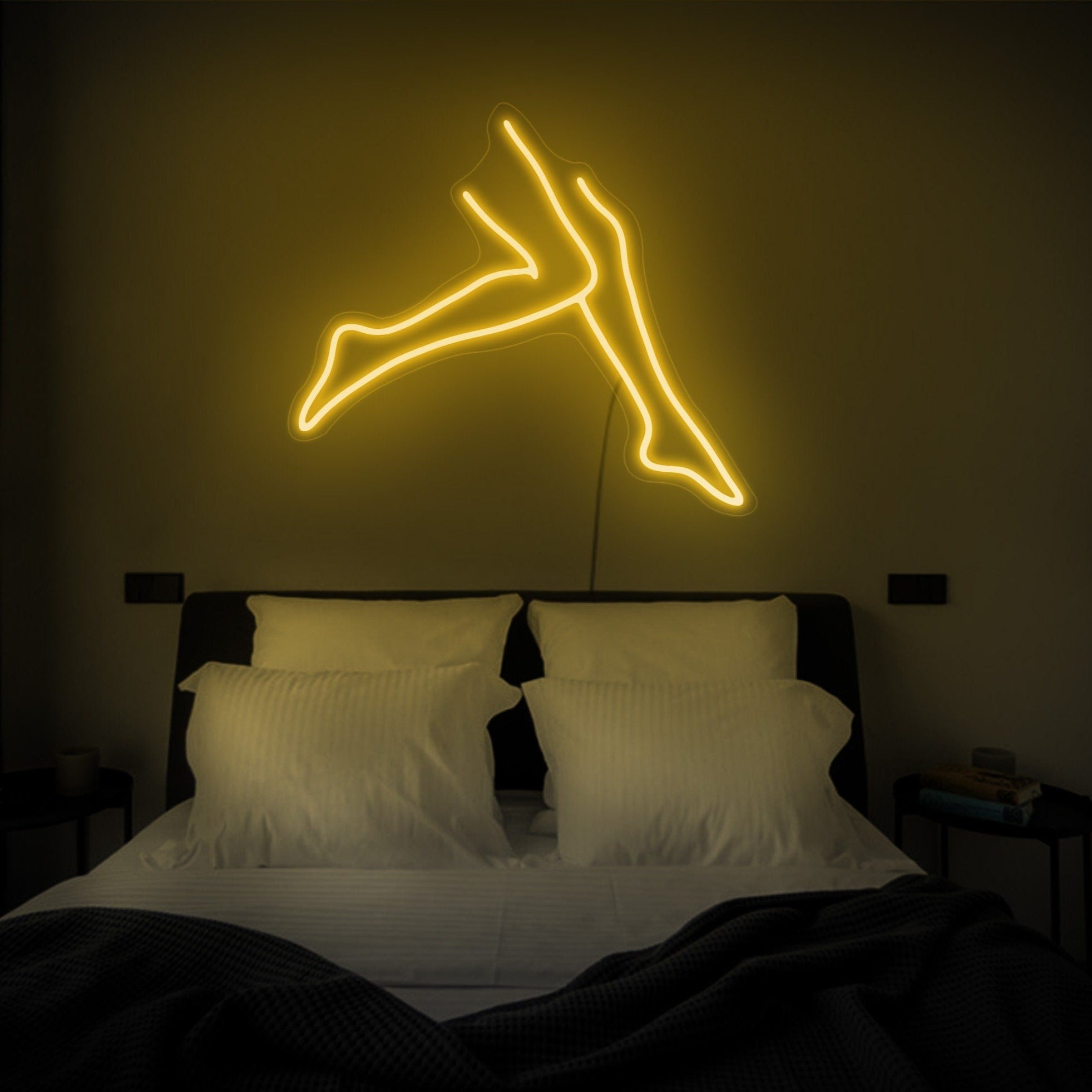 Woman, legs neon sign