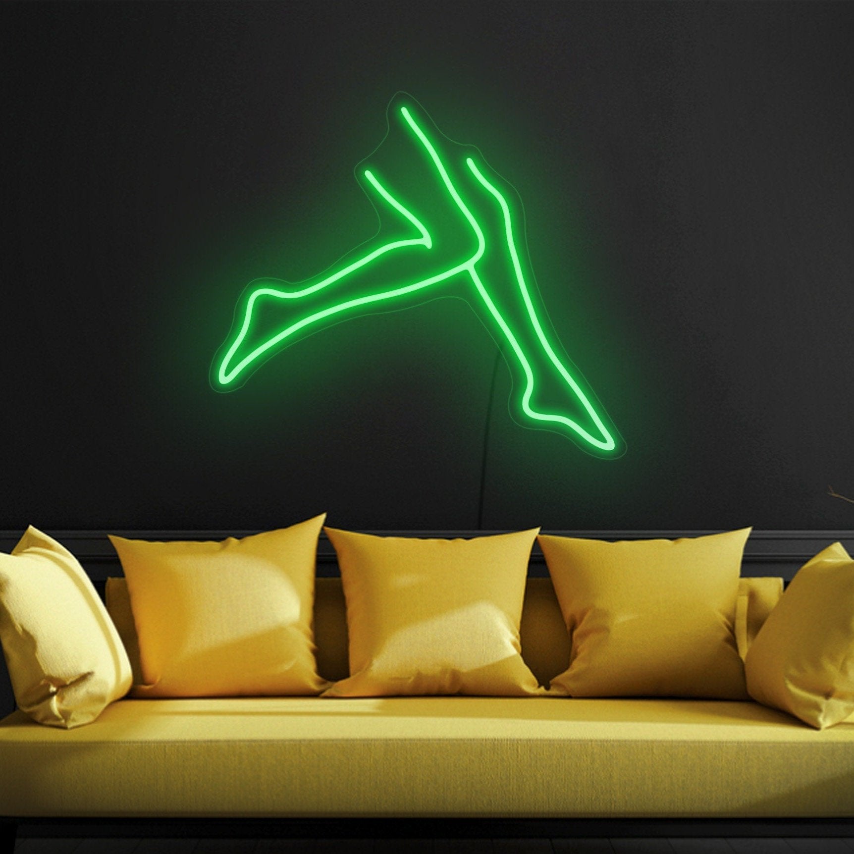 WOMAN LEGS NEON SIGN