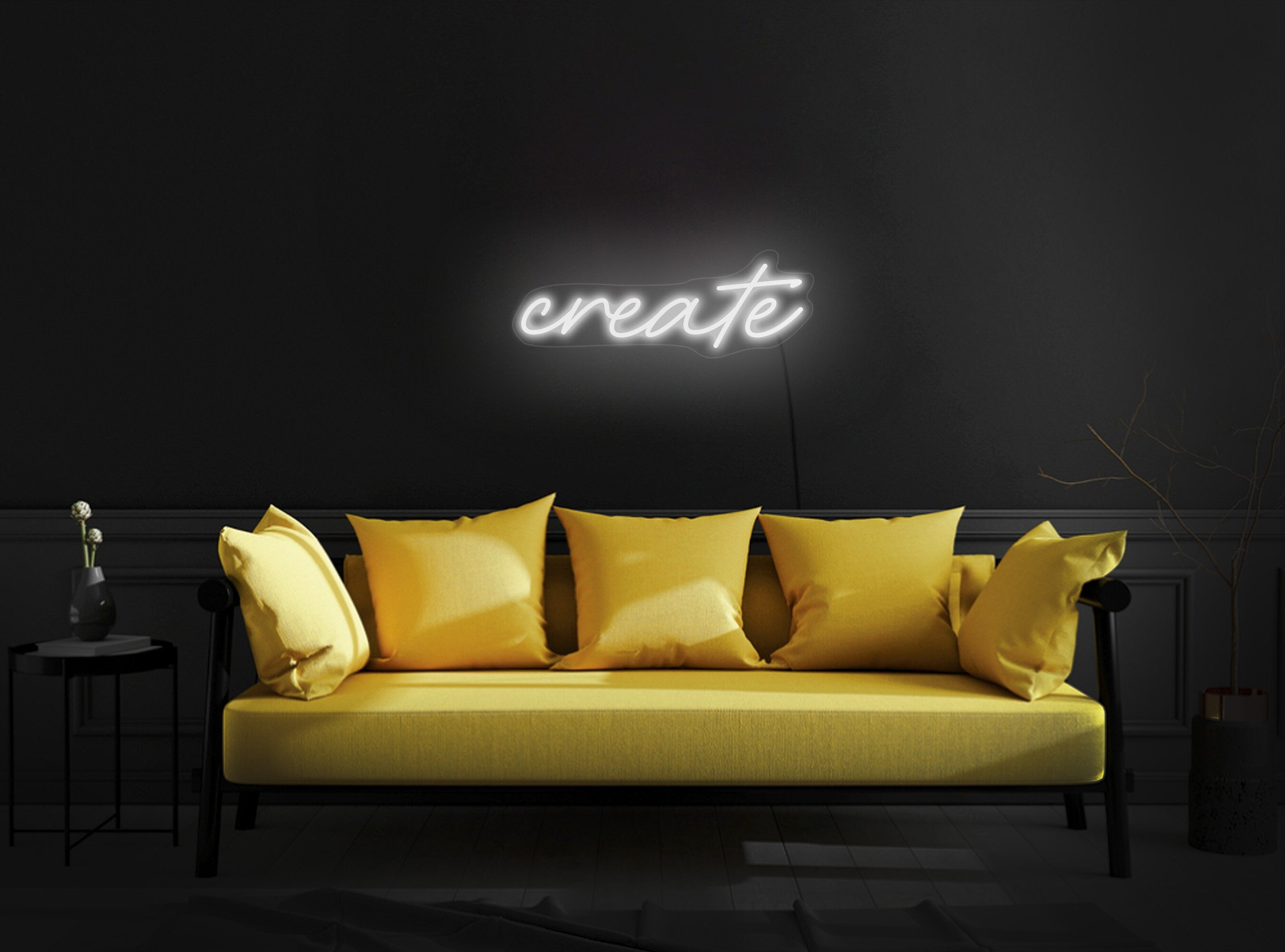 Create neon sign