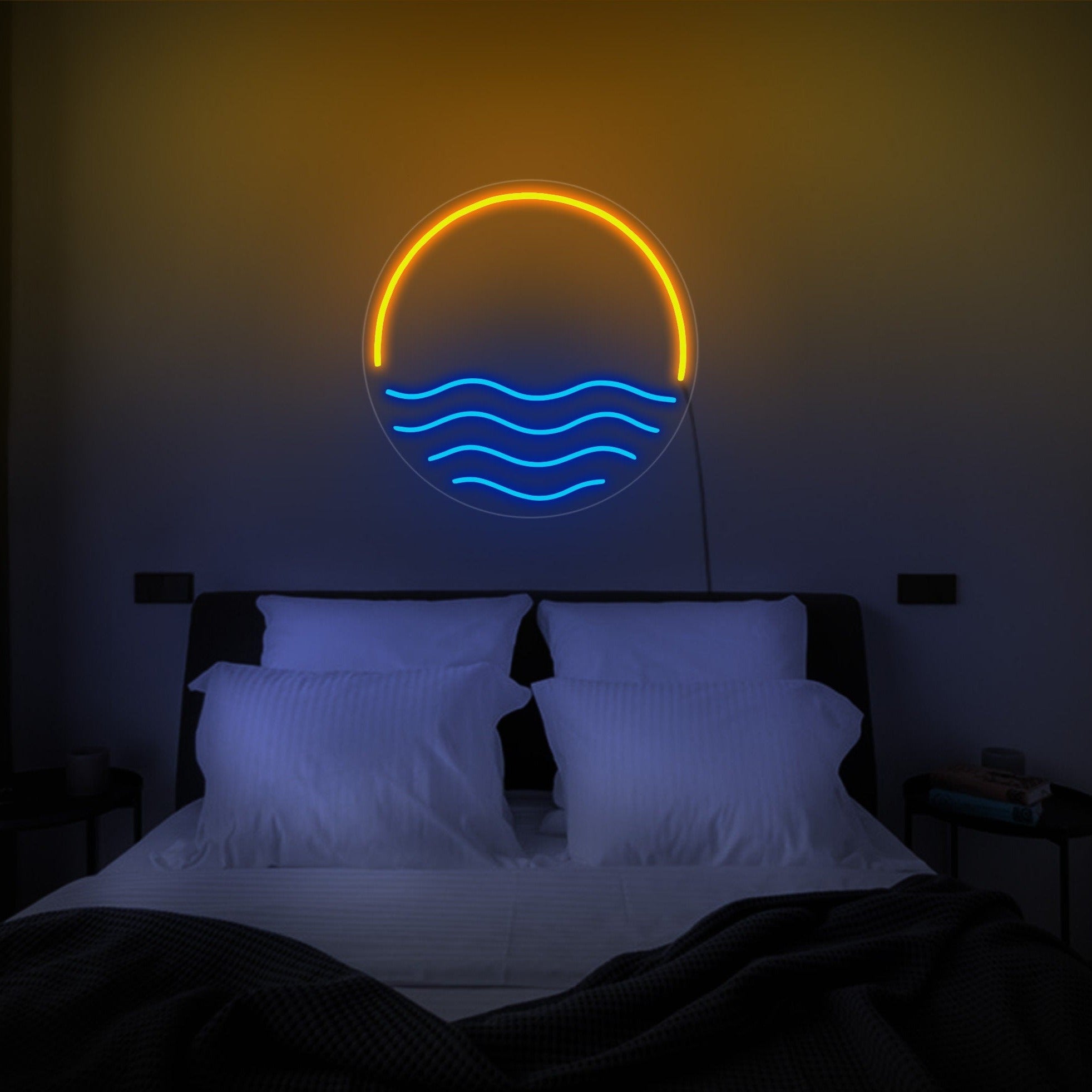 Sunset neon sign