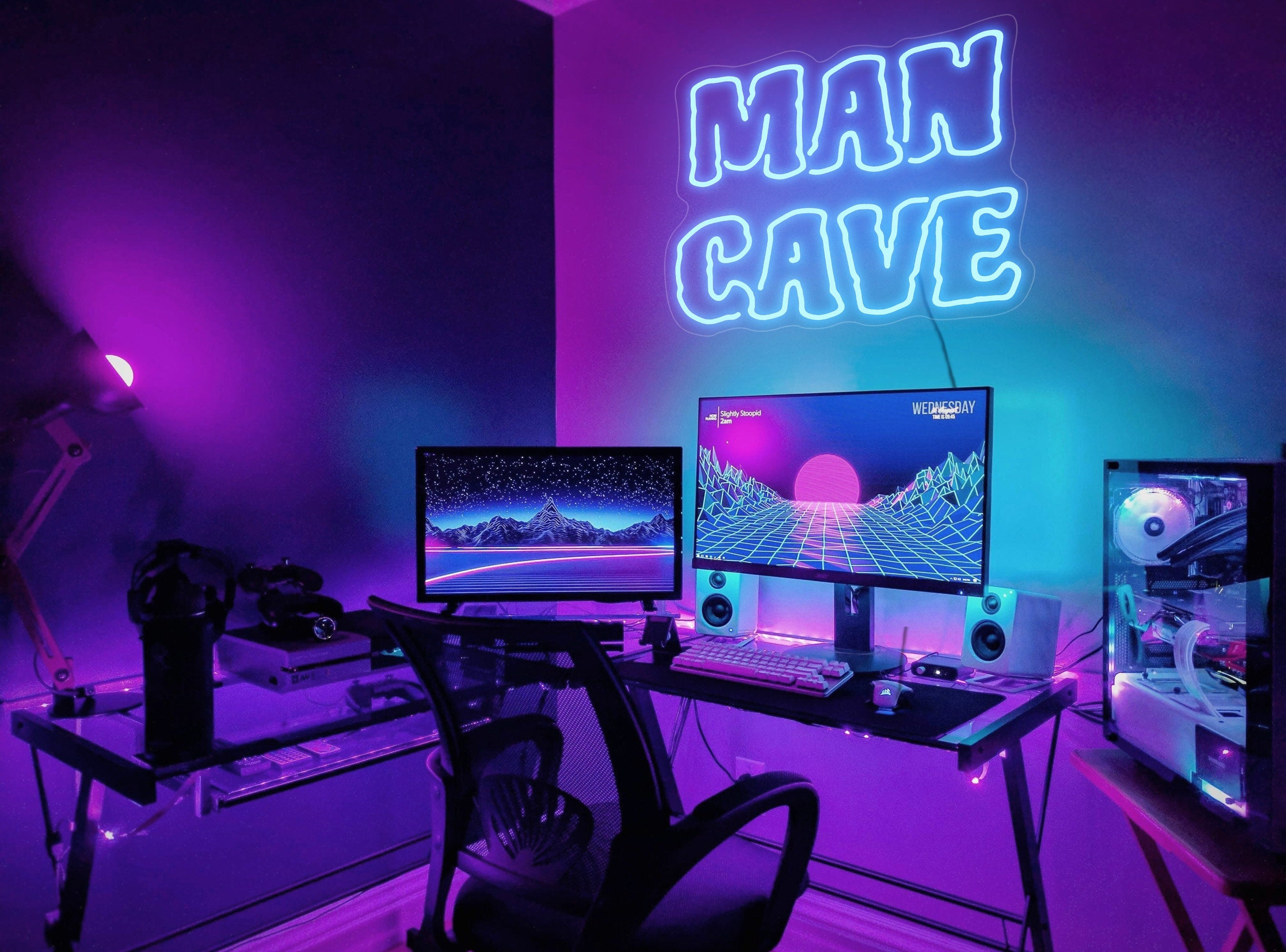 Man cave neon light