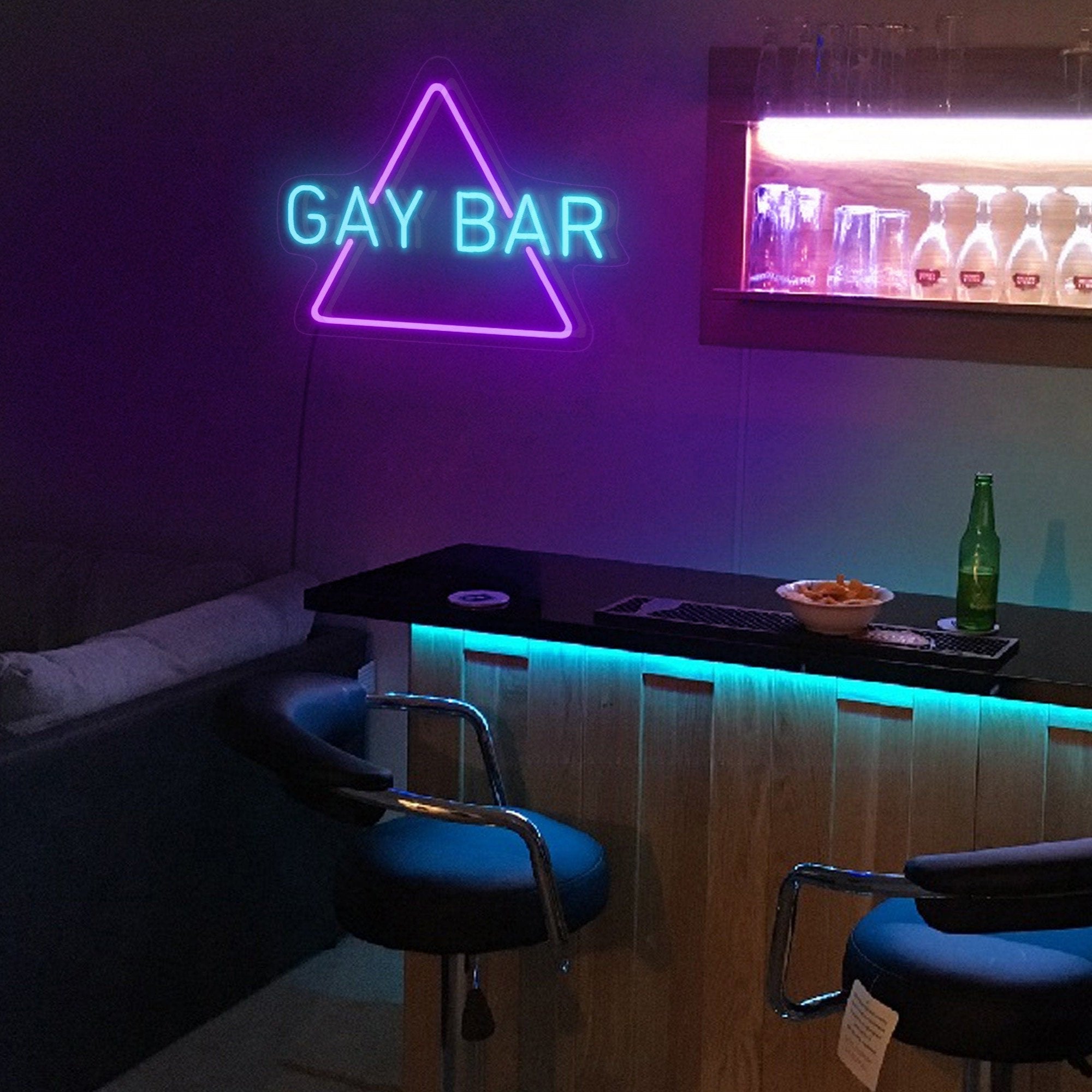 Gay bar el neon sign