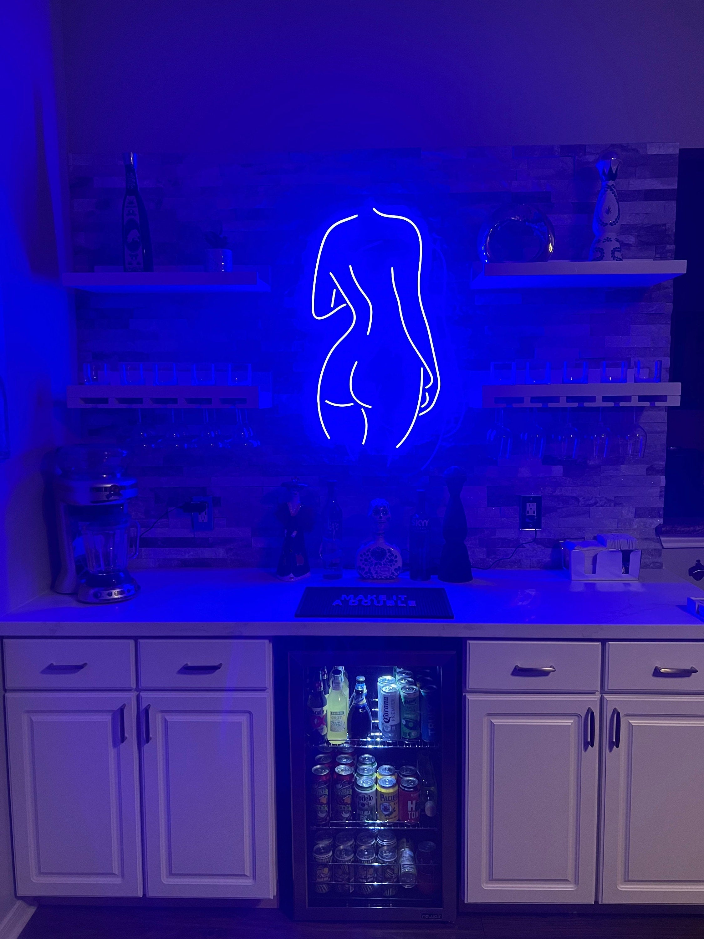 Woman Body neon sign