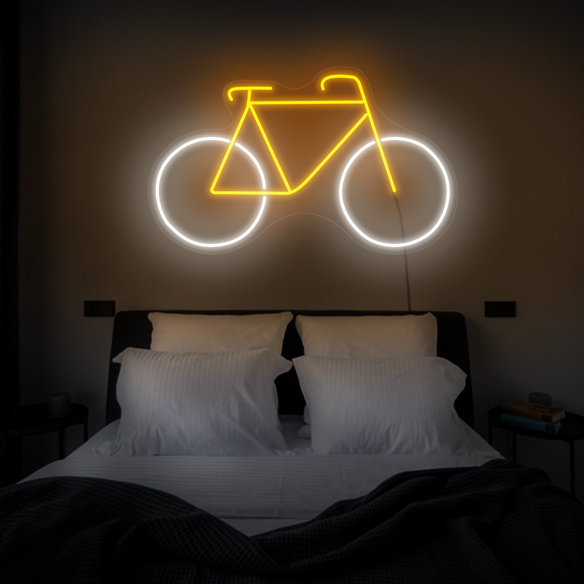 Bicycle neon sign