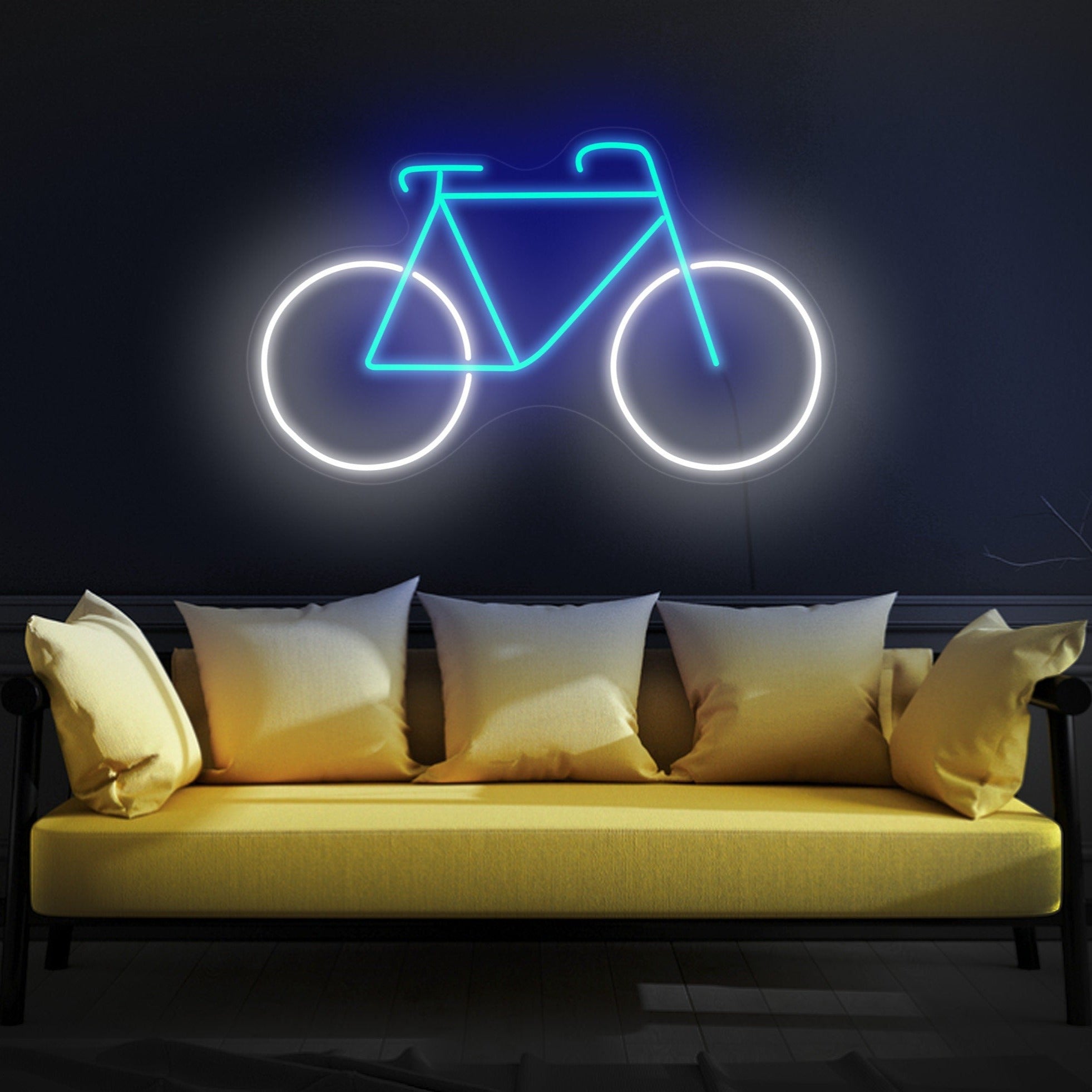 Bicycle neon sign