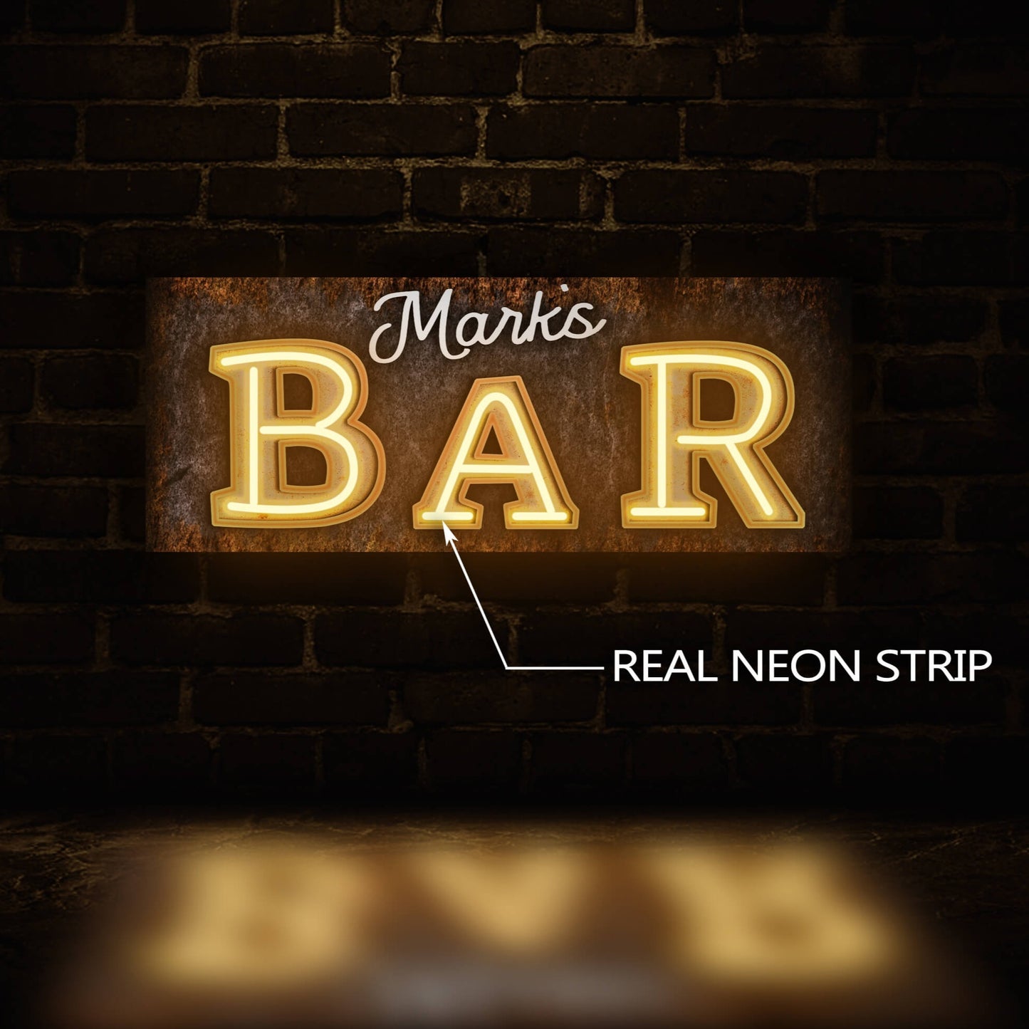 BAR NEON LIGHT SIGN